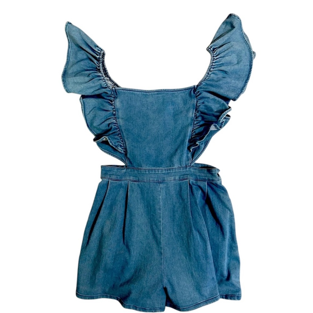 Jealous Tomato denim romper size Large
